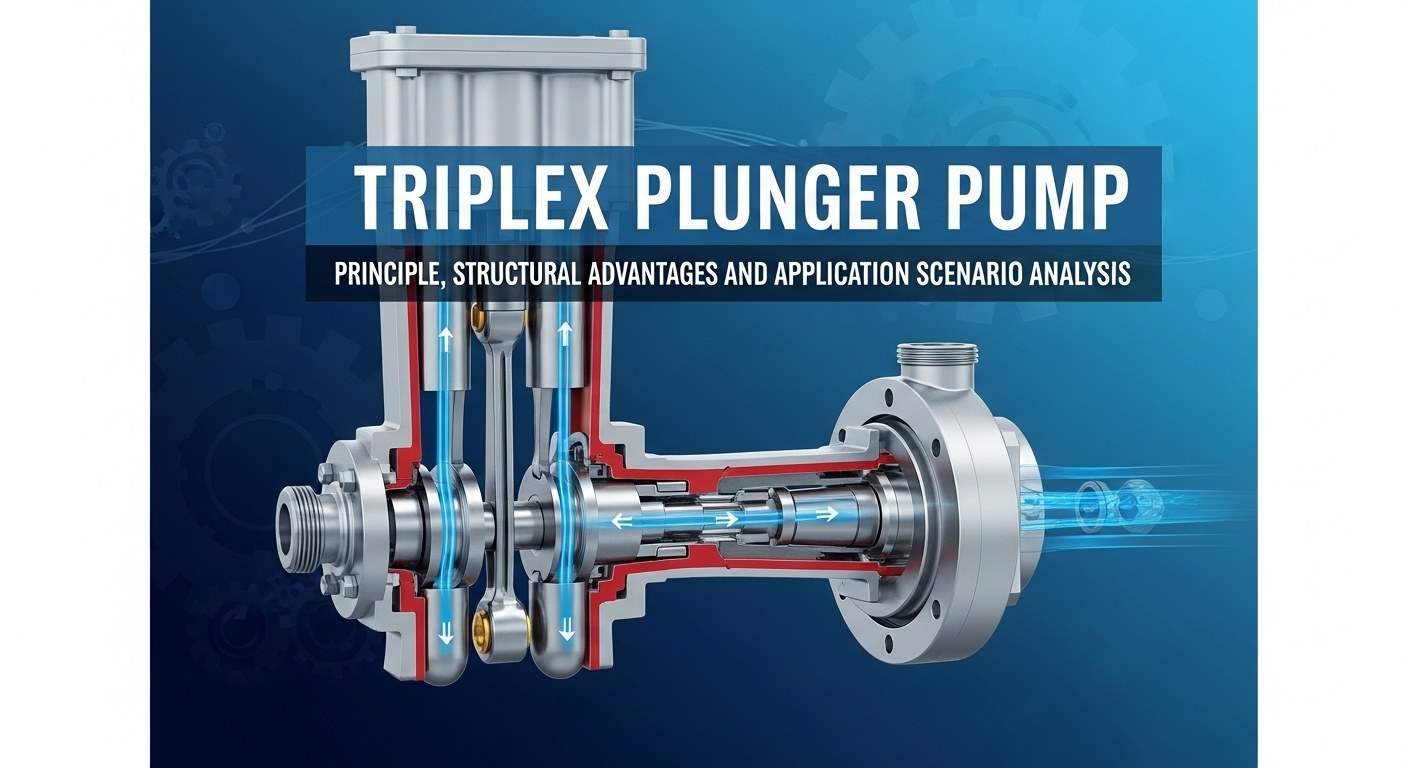 Triplex Plunger Pump: Принцип, структурні переваги та аналіз сценаріїв застосування