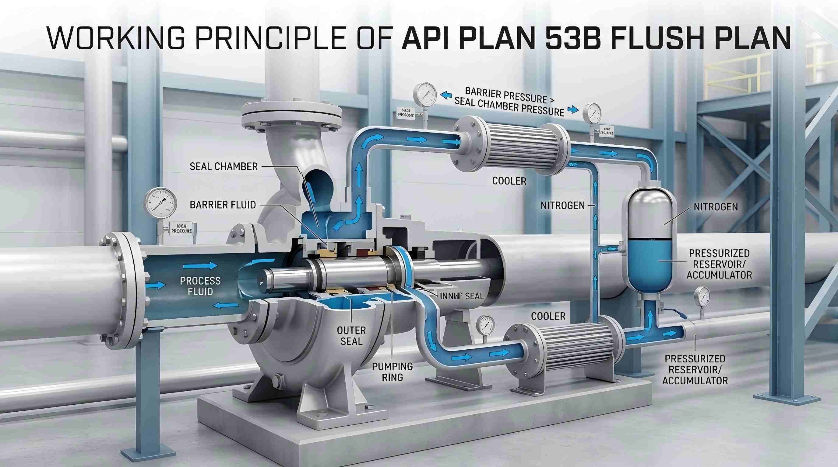 Принцип роботи API PLAN 53B Flush Plan